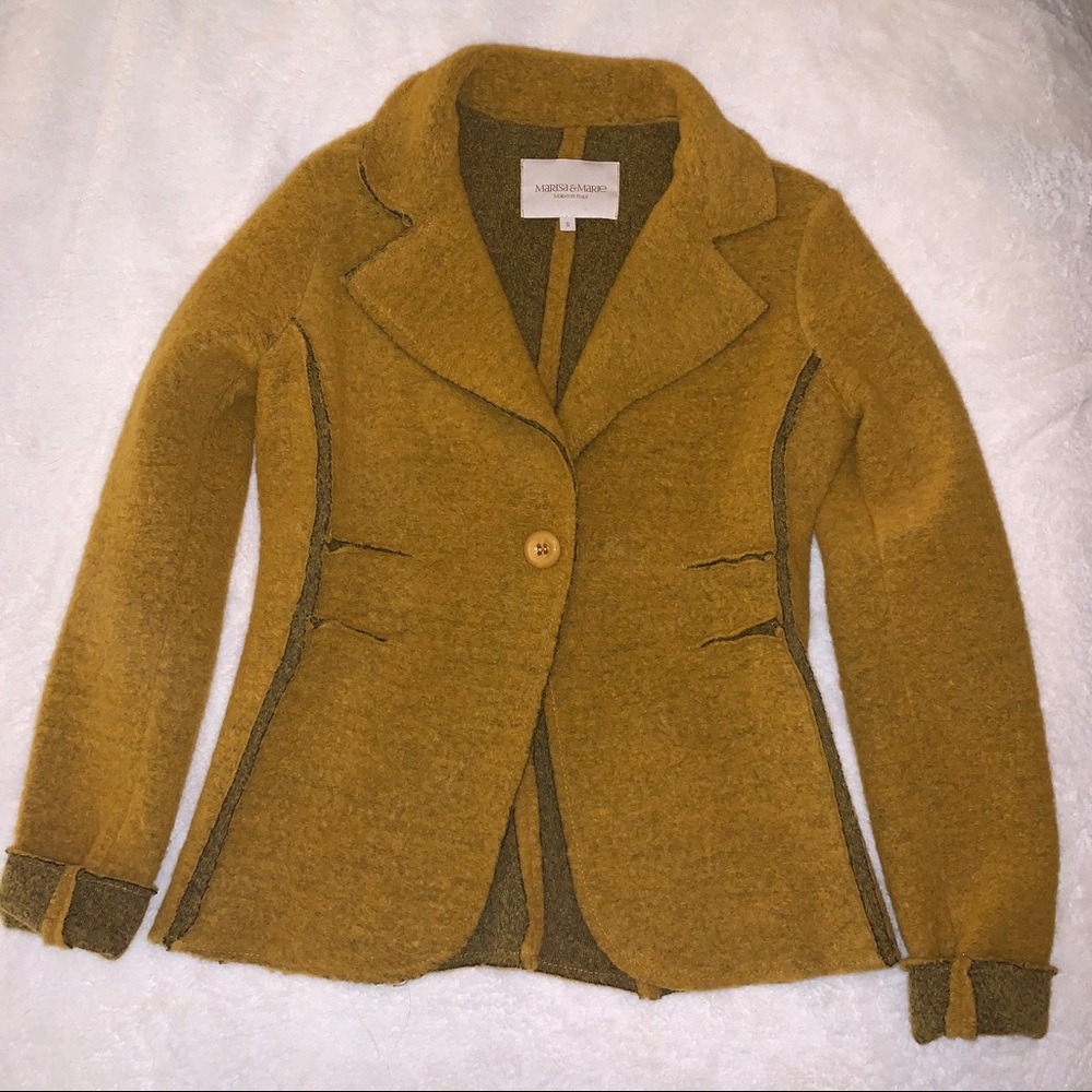 WOOL BLAZER MADE IN ITALY